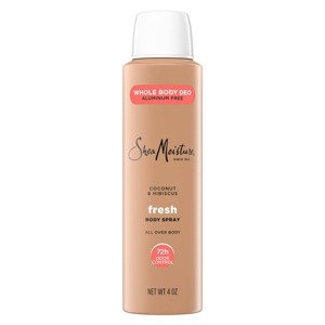SheaMoisture Whole Body Deodorant Spray - Coconut & Hibiscus, Aluminum Free - 4oz - 1 of 4
