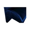 Meridian Furniture,Summer Velvet Dining Arm Chair, Set of 2 - 4 of 4