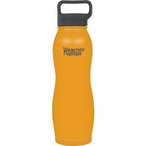 Healthy Human Stainless Steel Curve Water Bottle|(21 oz/ 621 ML, Orange Sherbet) - 1 of 4