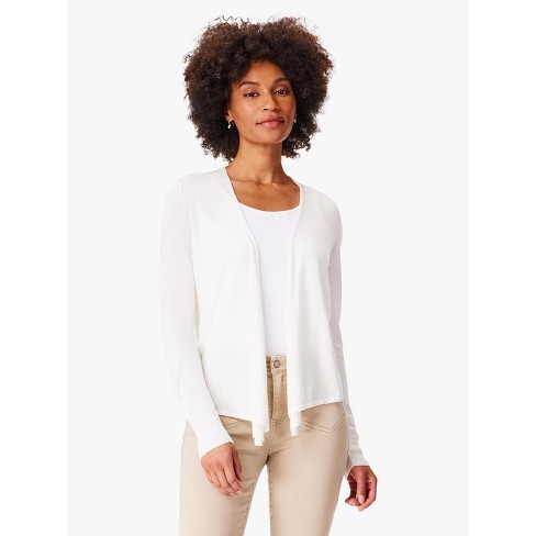 White cardigan sweater store target