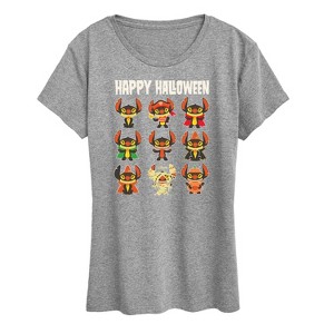 Women's - Lilo and Stitch - Stitch Costumes Short Sleeve Graphic T-Shirt - 1 of 4