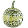 Blue Rose Polish Pottery L021 Manufaktura Small Pumpkin Luminary - 2 of 2