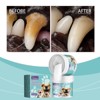 50Pcs Pet Dental Teeth Cleaning Finger for Dogs & Cats Pet Dental Finger Cloth teeth cleaning dental finger, Removes Buildups & Freshens Breath - 2 of 4