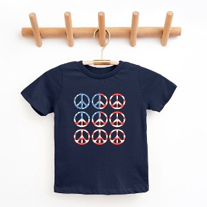 The Juniper Shop Peace Signs Flag Youth Short Sleeve Tee - 1 of 2