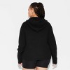 Women's Oversized Ribbed Hoodie Pullover Sweater - Wild Fable™ - 3 of 3