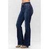 Women's High Waist Vintage Frayed Hem Bootcut Jean - Judy Blue - 3 of 4