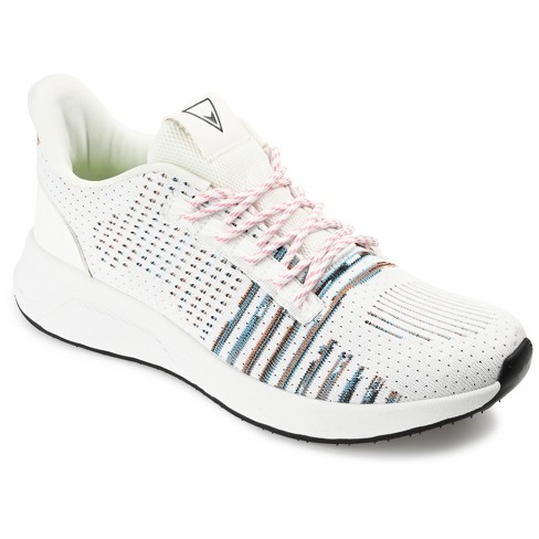 Vance Co. Brewer Knit Athleisure Sneaker, White 11 : Target