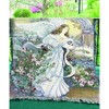 Angel of Love Tapestry Throw – 50x60 inch Cotton Romantic Decor by Manual Woodworkers and Weavers - 3 of 3