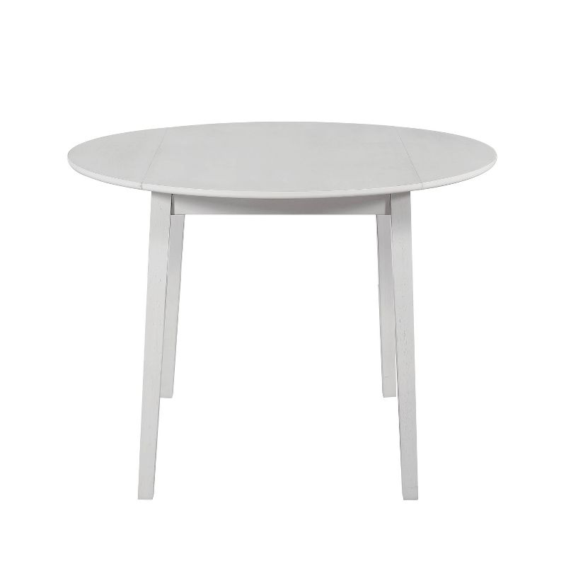 Naples Drop Leaf Dining Table White - Steve Silver Co., 4 of 12