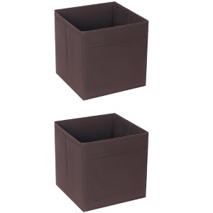 REGALWOVEN Fabric Reinforced Storage Bin for Organizing Clothes Books 2 Pcs - 1 of 4