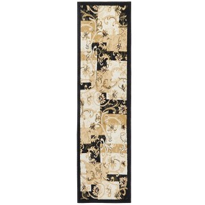 Home Dynamix Optimum Byron Contemporary Color Block Floral Area Rug - 1 of 4