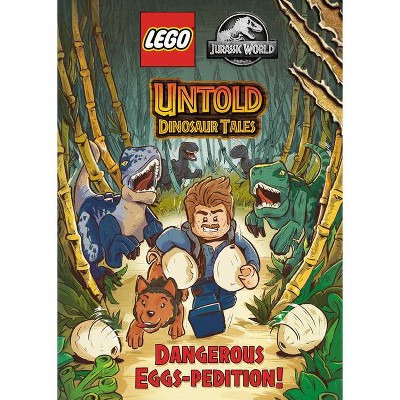 Untold Dinosaur Tales #2: Camp Chaos! (Lego Jurassic World) - by Random  House (Hardcover)