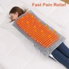 Heating Pad for Back Pain Cramps Relief Extra Large 33"x17" Electric Heating Pad ,Heat Pad for Shoulder Machine Washable - 4 of 4