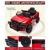 Electric Car for Kids, 12V Kids Ride On Truck w/ Remote Control, Electric Pickup Car for Toddlers & Boys Girls, LED Lights, Music, Gift - 3 of 4