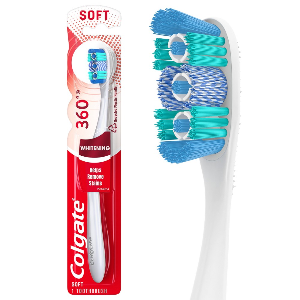 Colgate 360 Optic White Whitening Toothbrush
