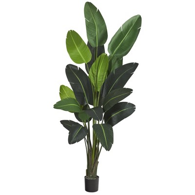 Nearly Natural 8’ Traveler's Palm Artificial tree