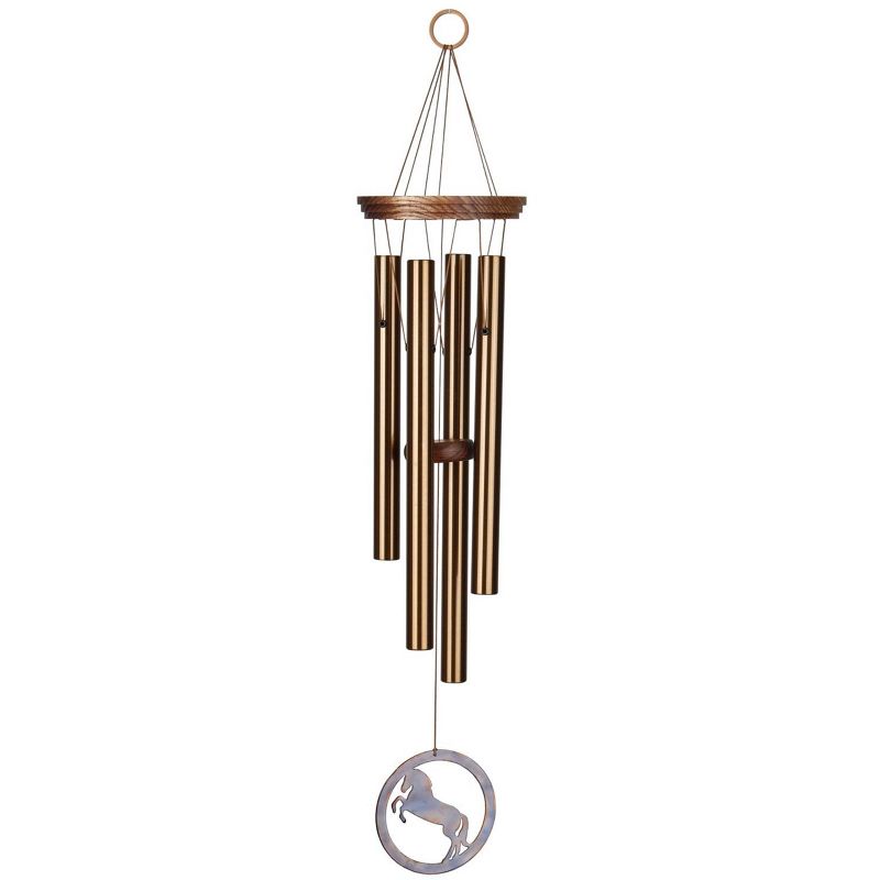Woodstock Windchimes Woodstock Equestrian Spirit Chime, Wind Chimes For Outside, Wind Chimes For Garden, Patio, and Outdoor Décor, 26"L, 1 of 9