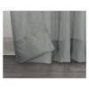 Erica Crushed Sheer Voile Rod Pocket Curtain Panel - No. 918 - image 3 of 4