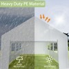 Party Tent Heavy Duty Waterproof Outdoor Canopy Carport Gazebo Shelter with Removable Sidewalls for Wedding, Birthday Party - 3 of 4