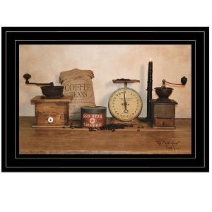 PAGED Modern Framed Wall Art for Living Room, Boho Wall Decor – "The Daily Grind" by Billy Jacobs, Home Decor Hang Framed Print, Bathroom Wall Decor - 1 of 4