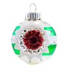 Christopher Radko 2.0 Inch Vintage Reflector Ornament Set Stripes Glitter Tree Ornament Sets - 2 of 3