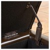 York Bonded Leather Storage Ottoman Bench - Christopher Knight Home - image 2 of 4