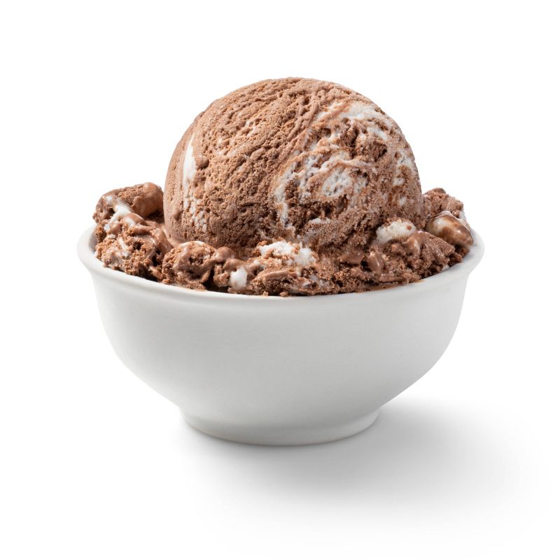 Frozen Hot Chocolate Marshmallow Swirl Ice Cream - 48oz - Favorite Day&#8482;, 3 of 7