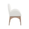 Meridian Furniture,Waldorf Boucle Fabric Dining Chair - 3 of 4