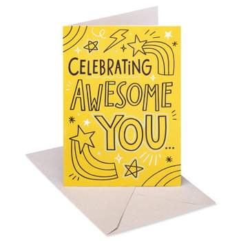 Doodle 'Awesome You' Birthday Card