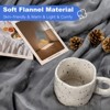 Tangkula 84" x 90" Electric Heated Blanket Throw Flannel Heating Blanket w/Dual Controllers Beige/Gray/Blue/Red - 2 of 4
