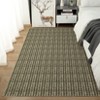 Modern Braided Printed Area Rug Farmhouse Indoor Carpet Low Pile Stain-Resistant Rugs Living Room Bedroom - 2 of 4