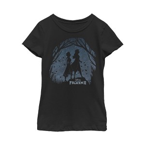 Girl's Frozen 2 Sister Shadows T-Shirt - 1 of 3