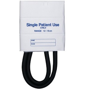 2 TUBE DISPOSABLE CUFF WHITE CHILD 5/BOX - 1 of 1
