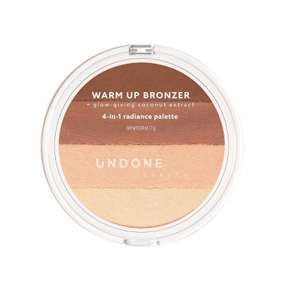 UNDONE BEAUTY Warm Up 4-in-1 Radiance Bronzer - 0.24oz