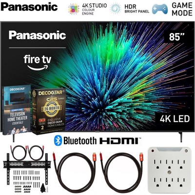 Panasonic 85 inch LED 4K Ultra HD Smart Fire TV with 26 Months Protection Bundle