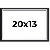 PosterPalooza | Flat Silver Picture Frame - UV Acrylic, Backing Board, Hanging Hardware Included - 2 of 4