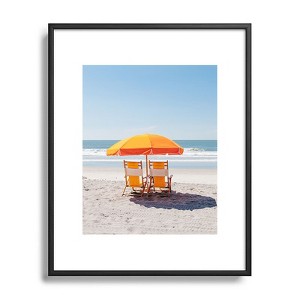Bethany Young Photography Folly Beach Metal Framed Art Print - Deny Designs - 1 of 4