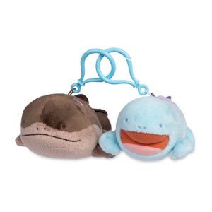Pokemon Center Quagsire & Clodsire Parallel Pairs Two-Plush Key Chain - 1 of 4
