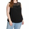 Women's Sleeveless Laced Top - Hailey & Co - 3 of 3