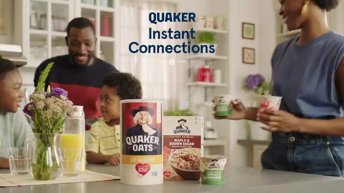 Quaker Lower Sugar Variety Pack Oatmeal - 9.3oz, 2 of 9, play video