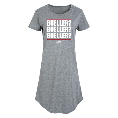 Women's - Ferris Bueller's Day Off - Bueller Bueller Bueller Graphic T-shirt Dress