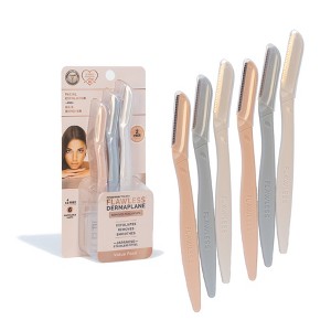 Finishing Touch Flawless Dermaplane Facial Exfoliator and Hair Remover for Women - 6ct - 1 of 4