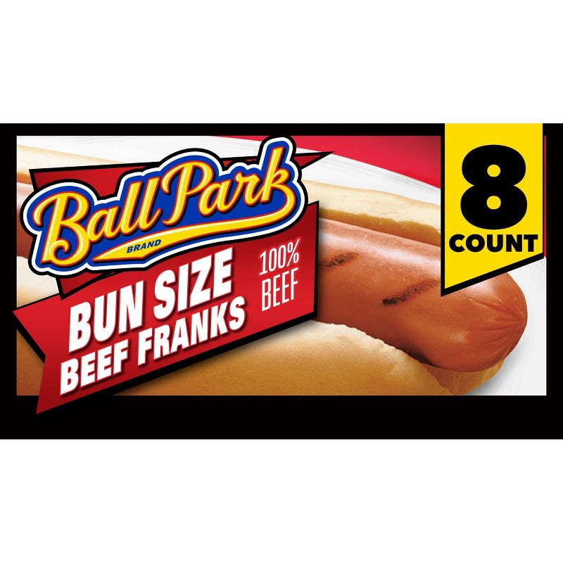 Ball Park Bun Size Beef Franks - 15oz/8ct, 1 of 13