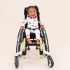 Kyte Baby Zippered Romper in Santa Sleigh - 3 of 4