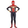 Spider-Man Kids' Iron Integrated Zentai Halloween Costume Jumpsuit - 3 of 4