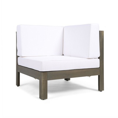 Maggift Outdoor Patio Seating Sets, Unique Design, Ideal for Conversations, Perfect for Gardens and Living Spaces, White, 30.25"*30.25"*26.5"