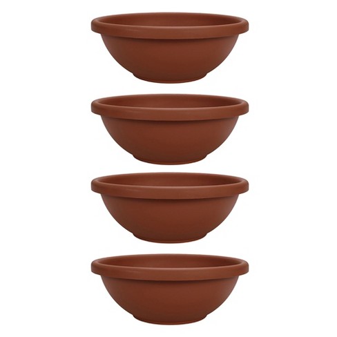 Brown Small Round Plastic Pot, For Planting Purposes, Size: 2-4 Inch