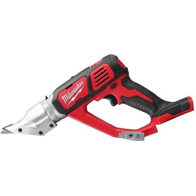 MILWAUKEE M18 18-VOLT LITHIUM-ION CORDLESS 18-GAUGE DOUBLE CUT METAL SHEAR, BARE TOOL : Milwaukee