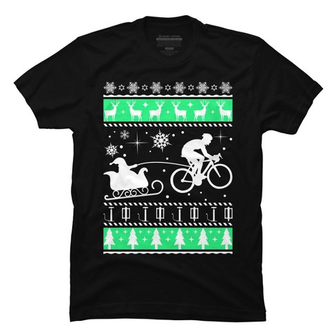 christmas cycling t shirt