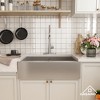 CASAINC 30" Stainless Steel Single Bowl Farmhouse Apron Kitchen Sink with Included Grid and Strainer - 4 of 4